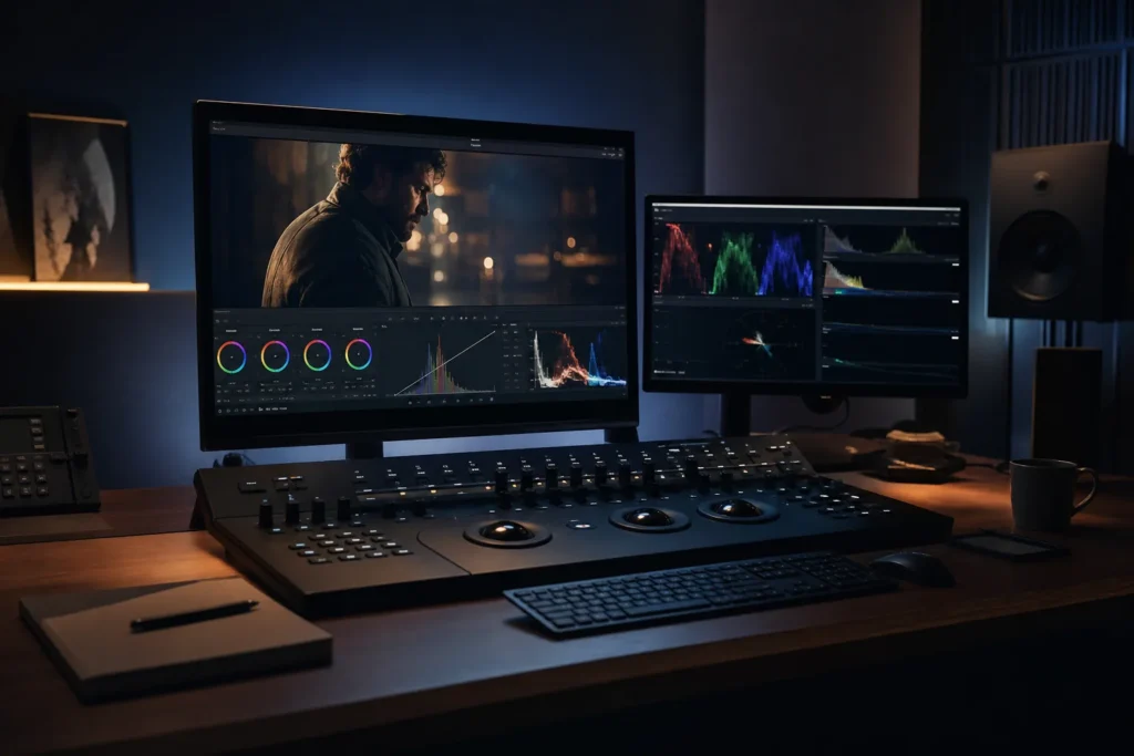 Color Grading Dasar: Dari Koreksi Warna ke Look